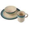 Regatta 2-Person Bamboo Adults' Camping Crockery Set