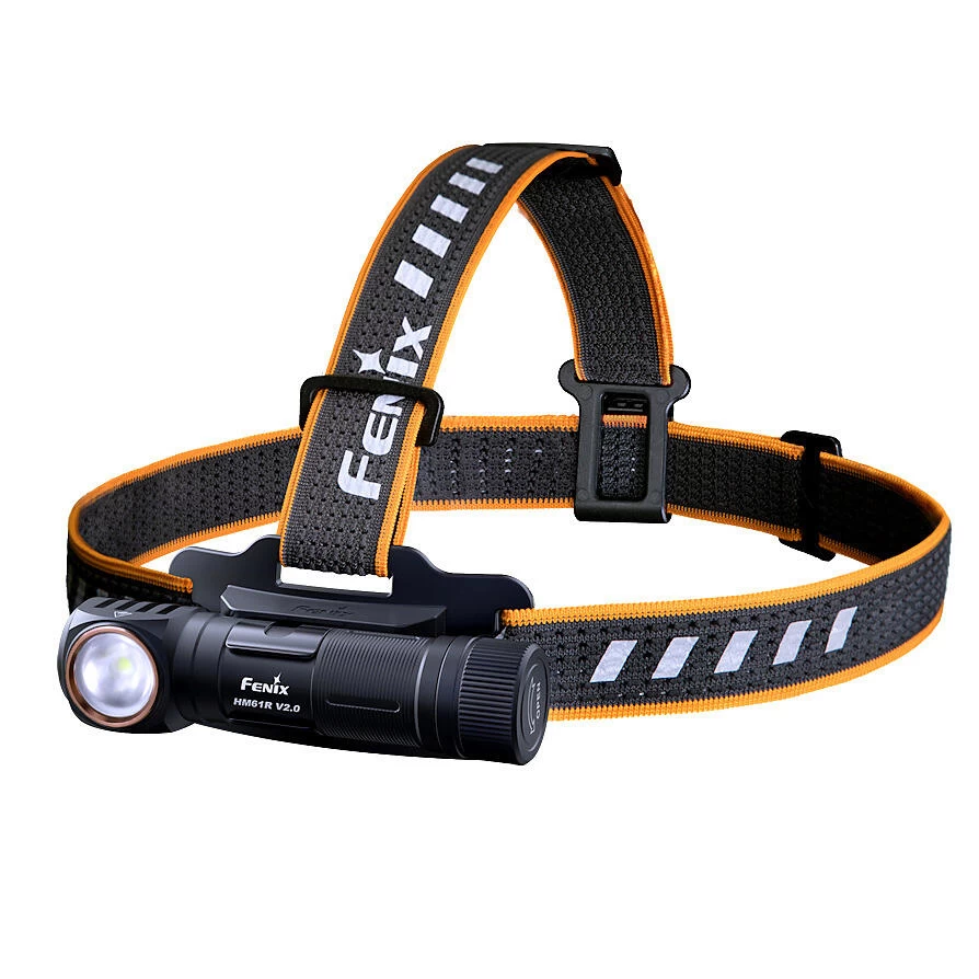 Fenix HM61R V2.0 1600 Lumen Rechargeable 2in1 Right Angled Headlamp