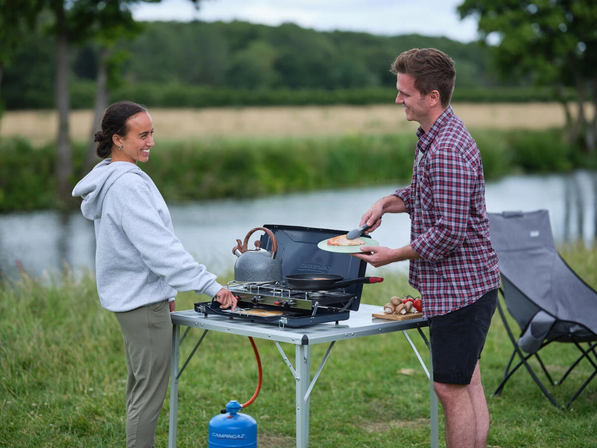 Campingaz Camping Chef DLX Stainless Infrared Gas Stove - Image 7