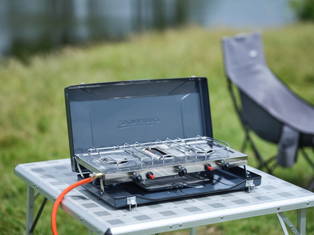 Campingaz Camping Chef DLX Stainless Infrared Gas Stove - Image 6