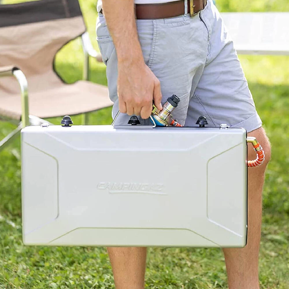 Campingaz Double Burner And Grill Chef Folding CV Stove - Image 5