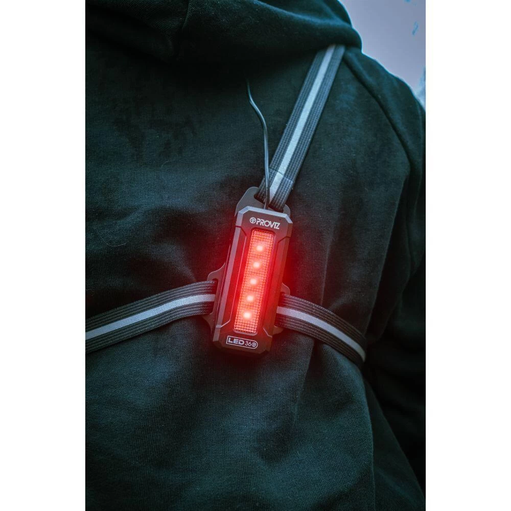 Proviz LED360 Running Chest Light 500 Lumens With Reflective Band - Image 3