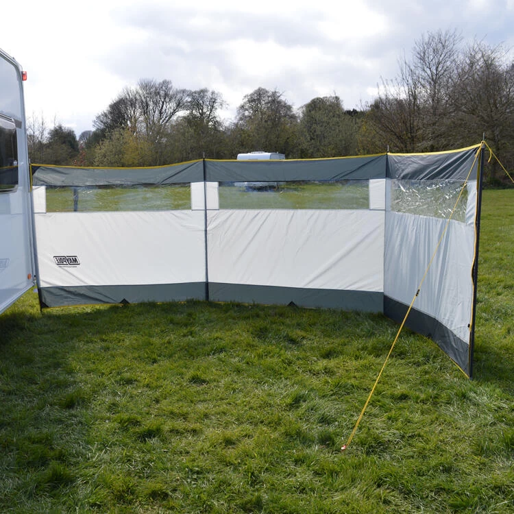 Maypole 3 Panel Steel Windbreak Poled