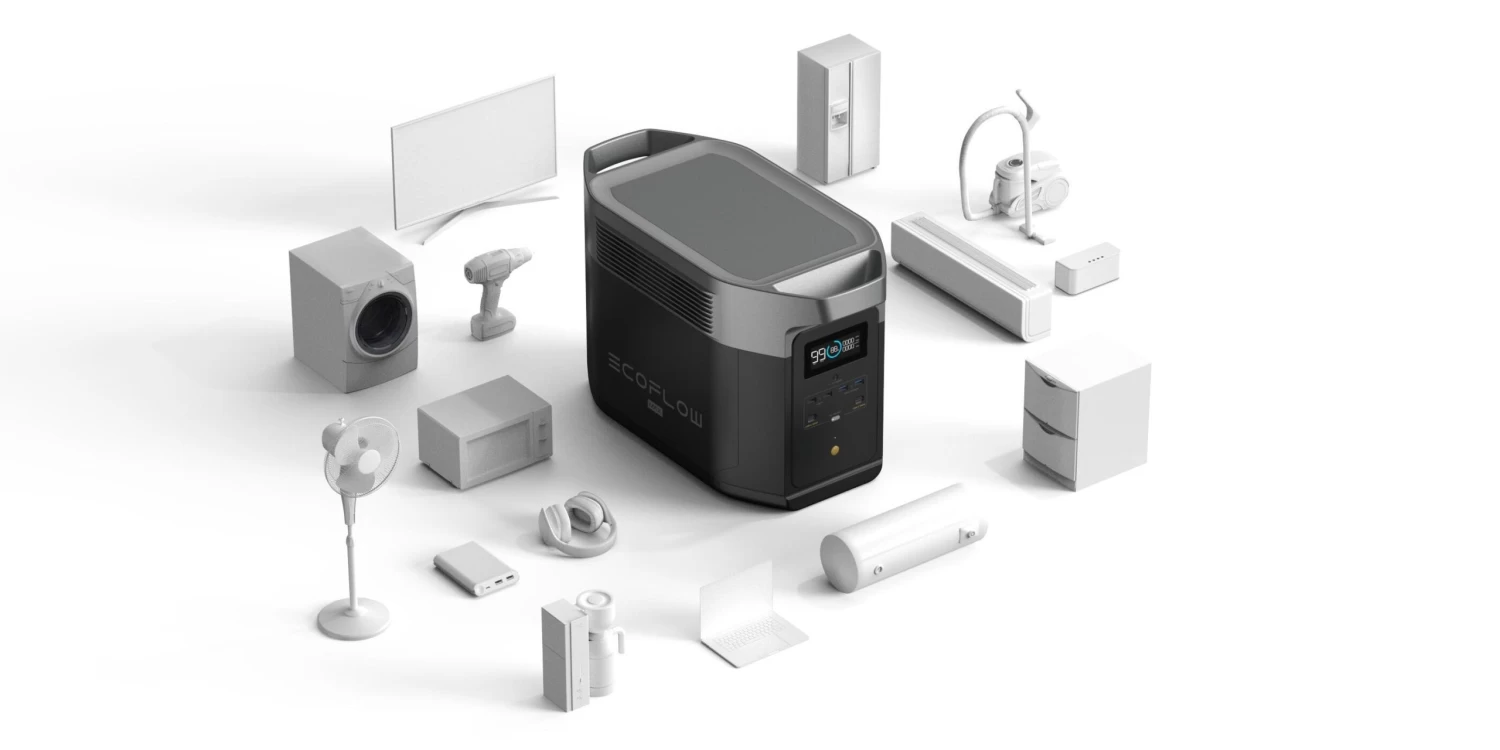 EcoFlow DELTA Max Portable Power Station With 1612Wh Capacity - Image 2