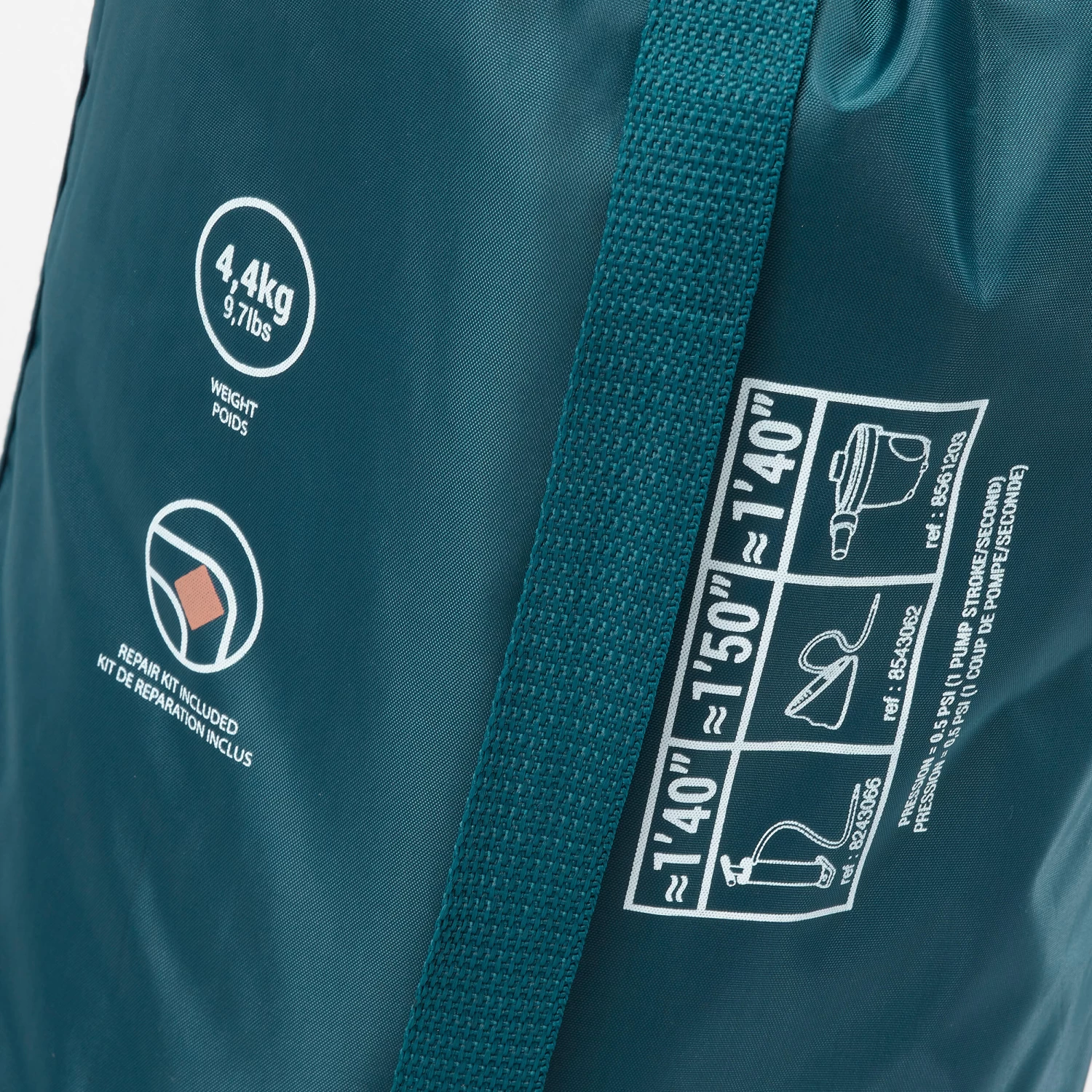 Quechua Inflatable Camping Mattress Air Comfort 140 Cm 2 People - Image 7