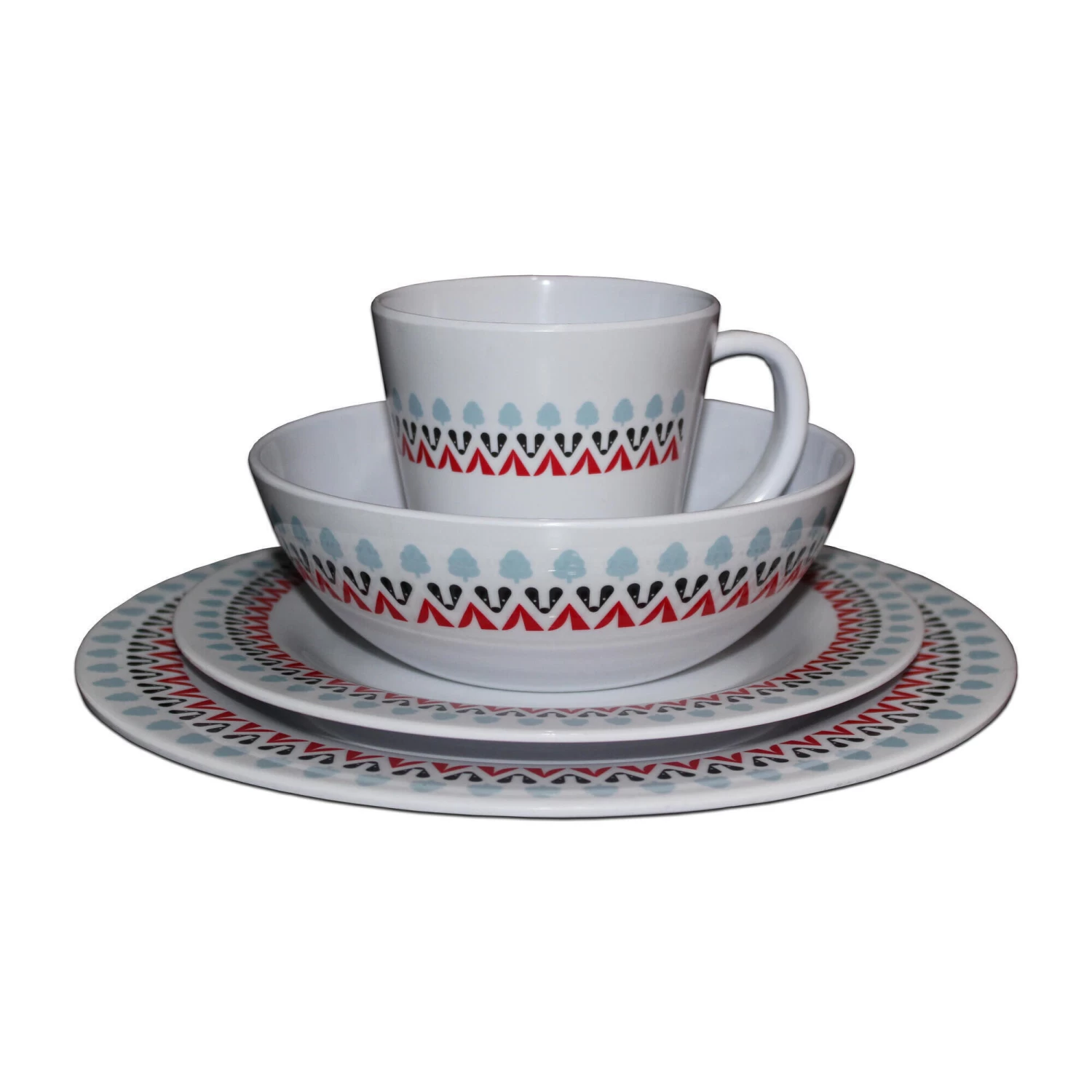 OLPRO Witley Melamine Set (16 Piece)