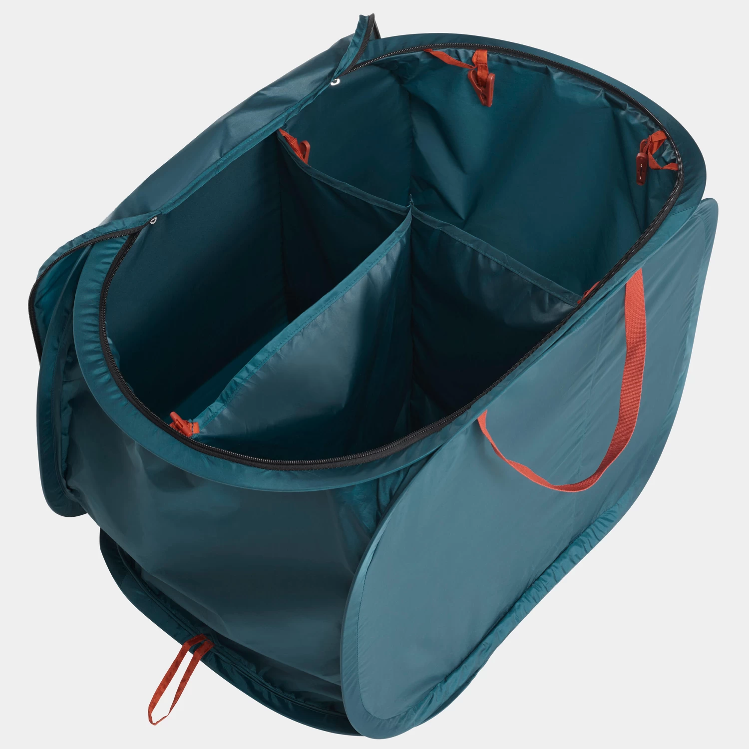 Quechua Camping Recycling Bin - 3 Compartments - 80 Litres - Image 2
