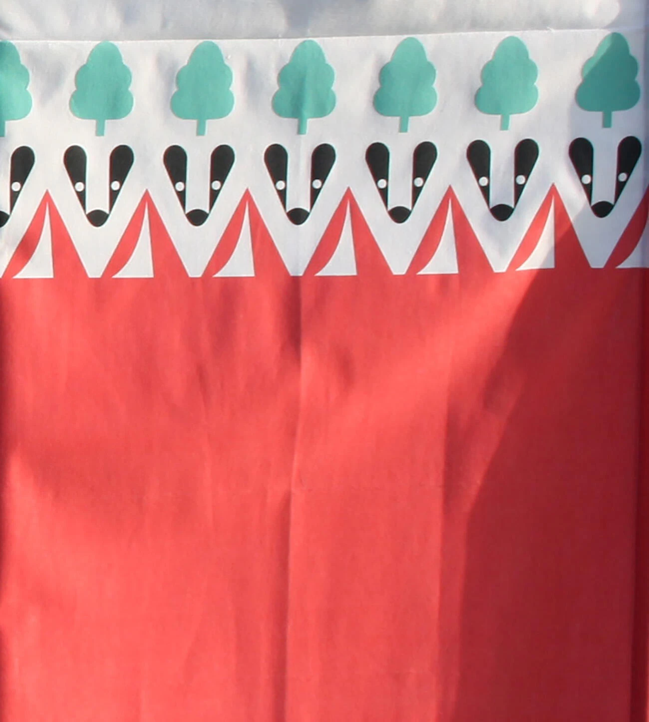 OLPRO Witley 5 Pole Wooden Windbreak - Image 2