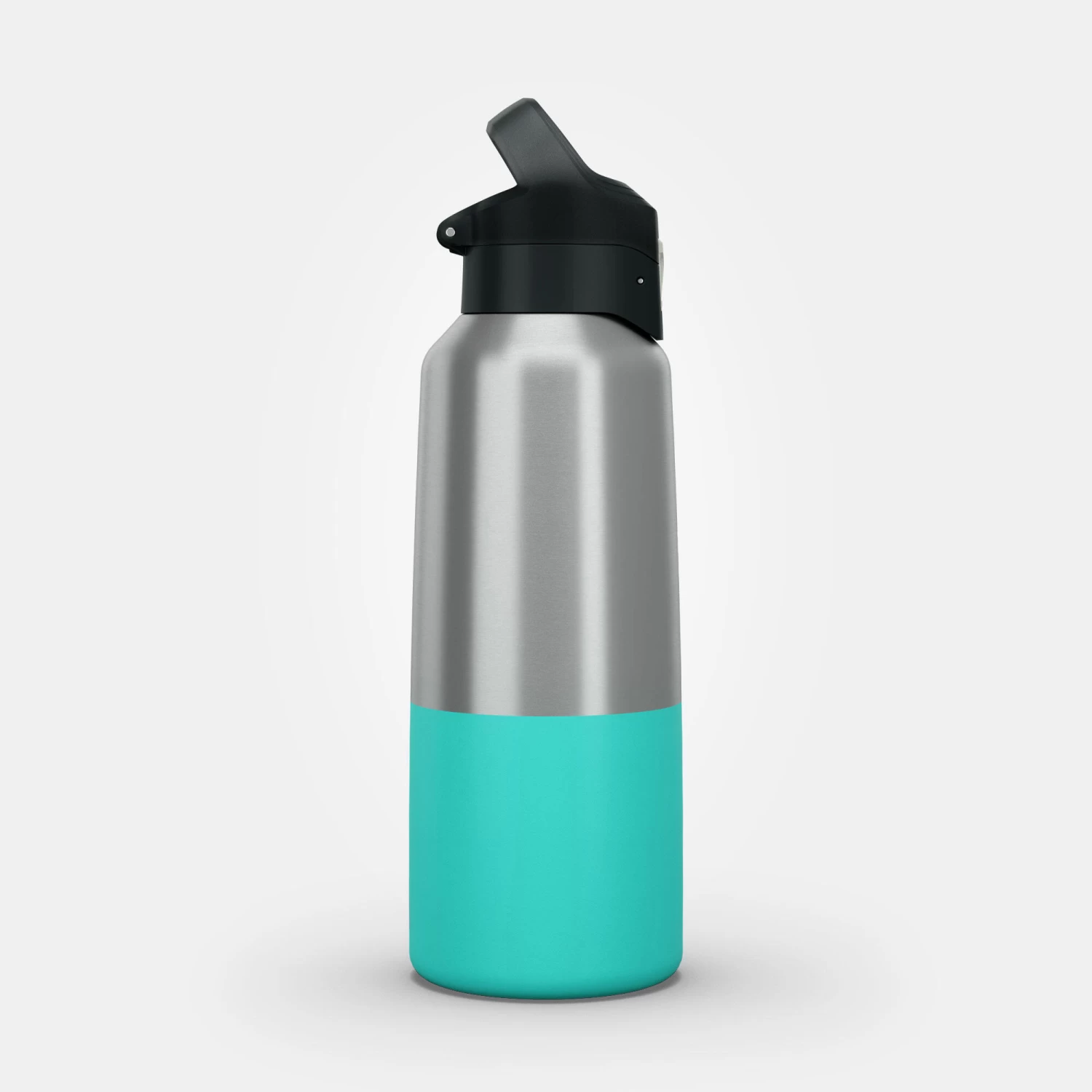 Quechua Isothermal Stainless Steel Hiking Flask MH500 0.5 L Turquoise - Image 2