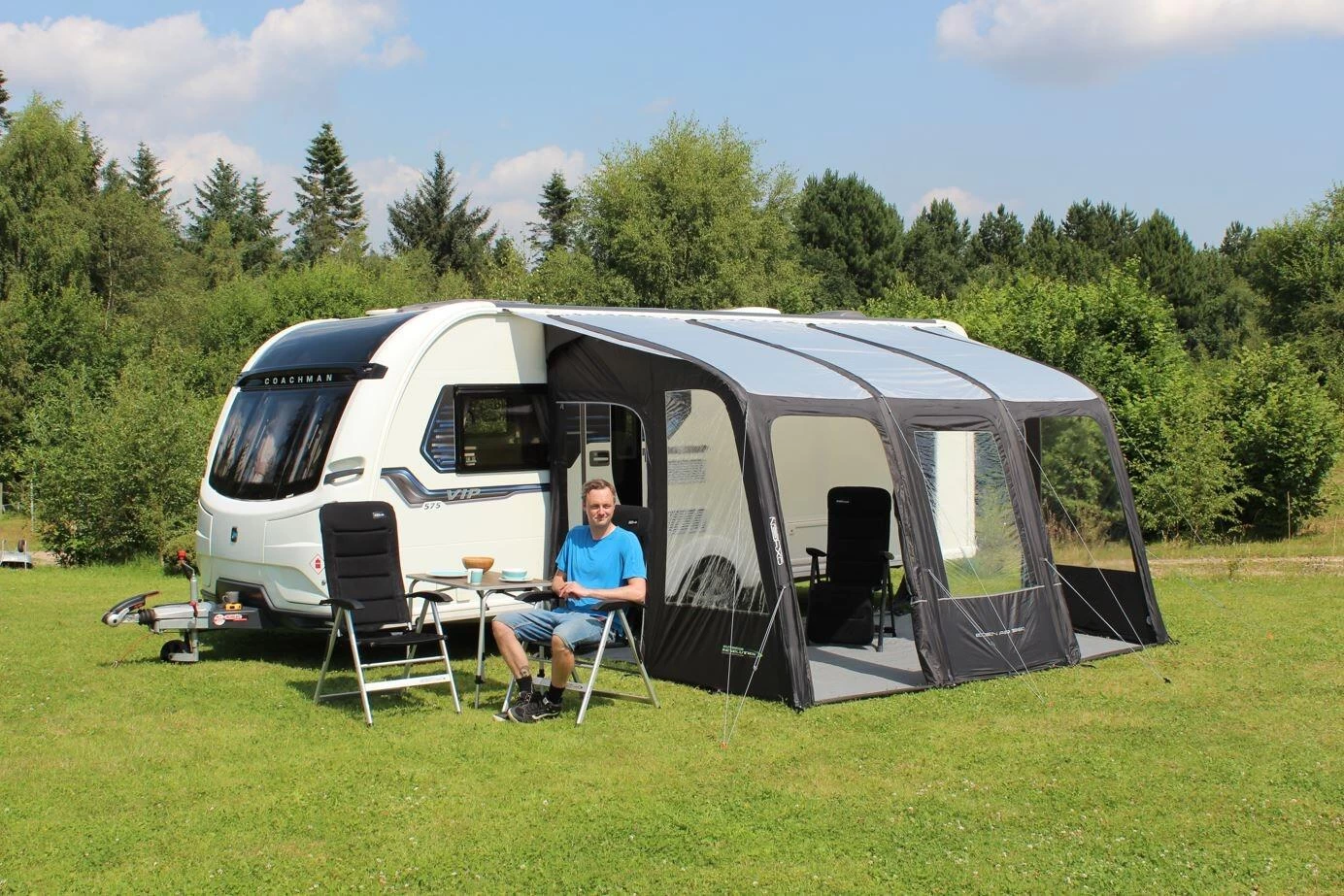 Outdoor Revolution Eden 390 Air Caravan Porch Awning - Image 2