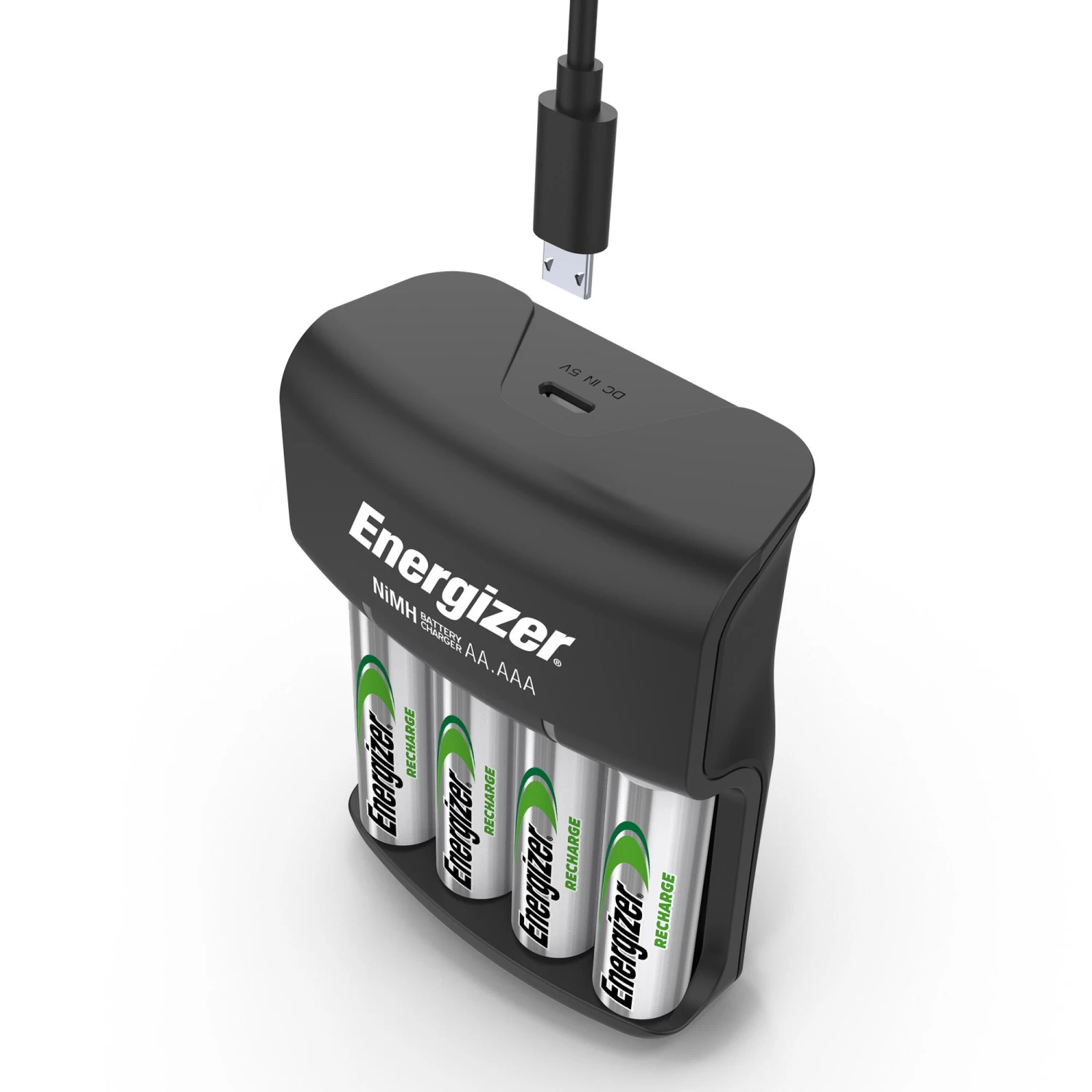 Energizer NiMH Battery Charger USB 4 AA/AAA 4 Batteries AA / HR06 - Image 2