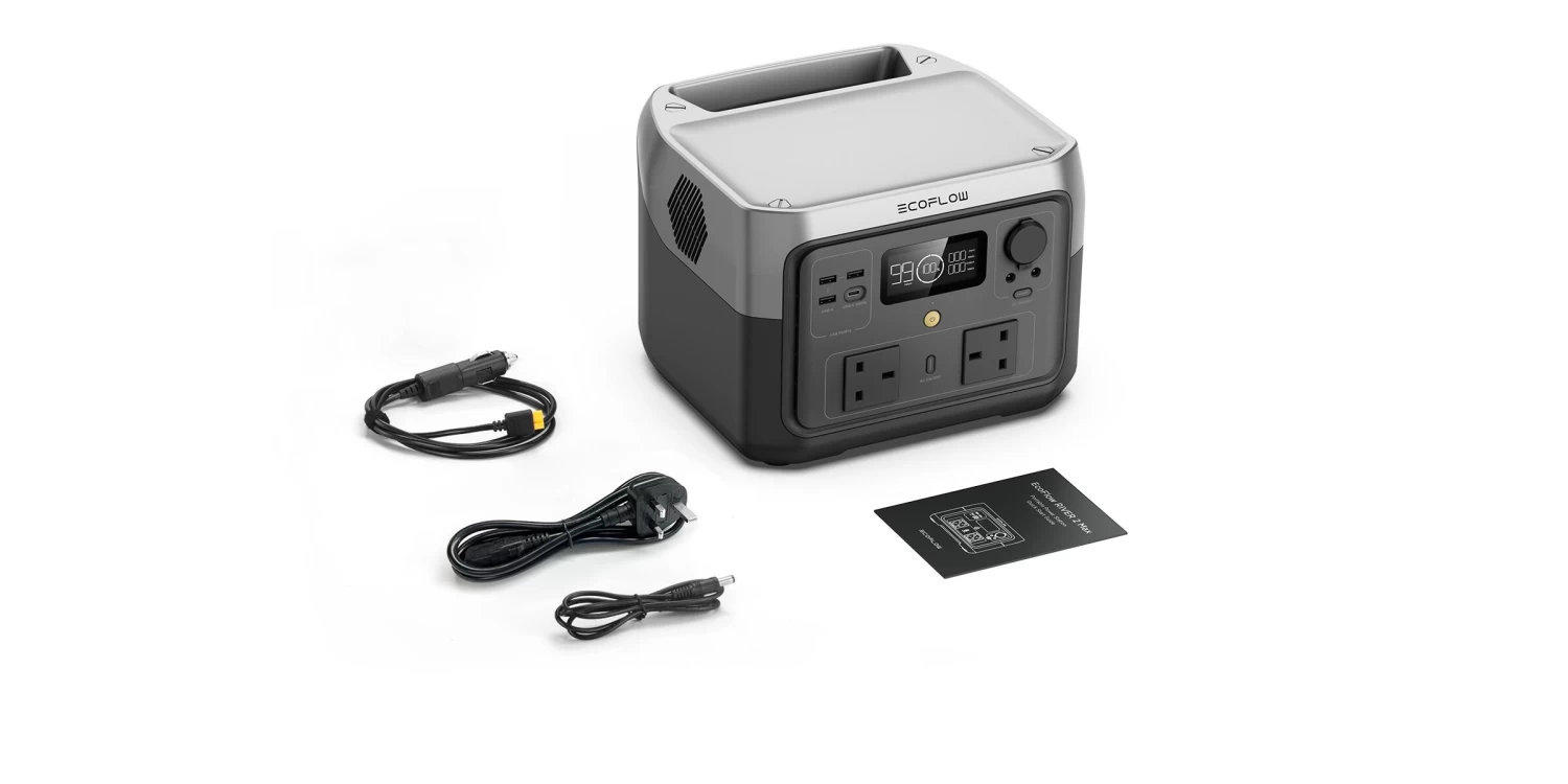 EcoFlow RIVER 2 MAX Power Station With 512Wh Capacity - Image 2