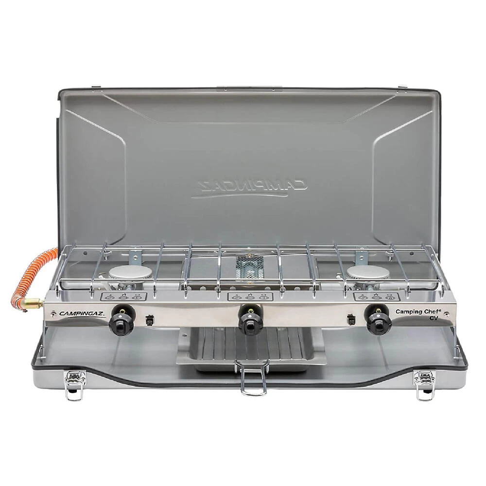 Campingaz Double Burner And Grill Chef Folding CV Stove - Image 2