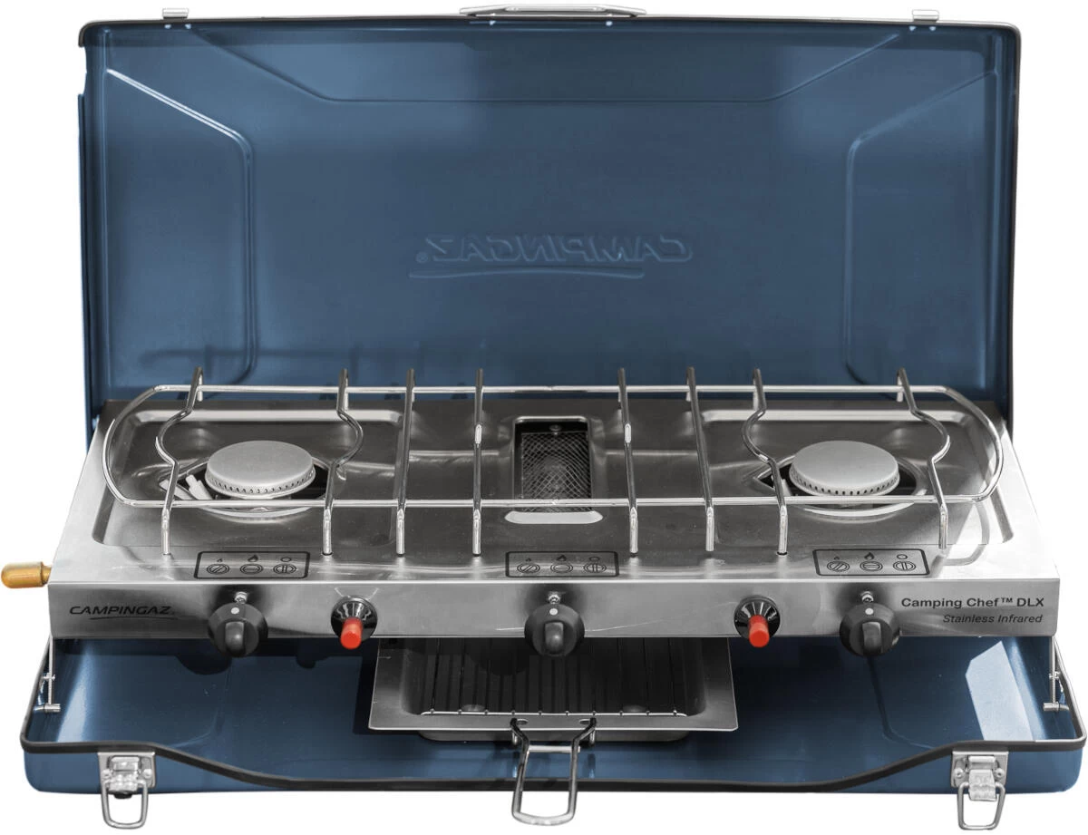 Campingaz Camping Chef DLX Stainless Infrared Gas Stove - Image 2