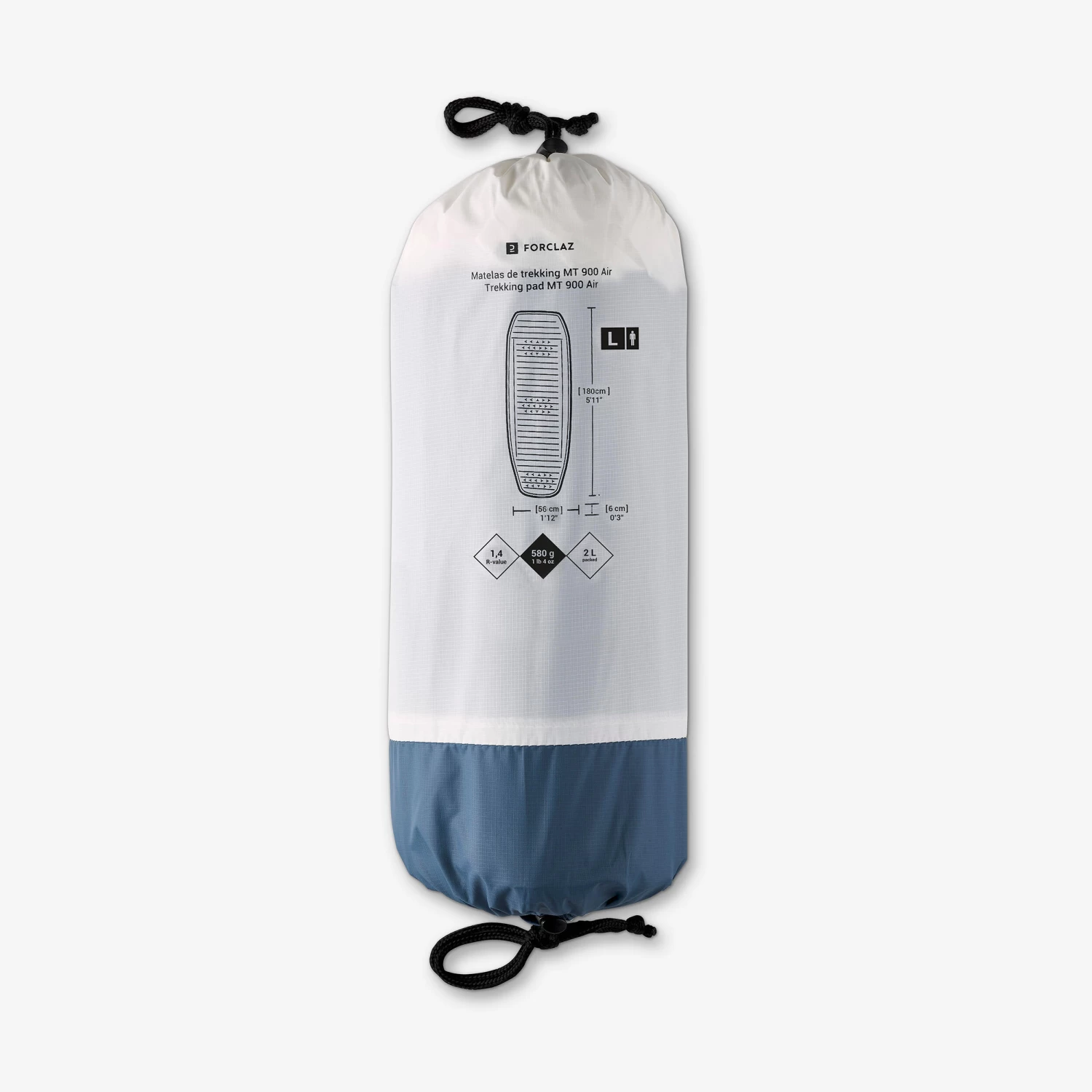 Inflatable Trekking Mattress - MT900 Air L - 180 X 56 Cm - 1 - Image 7