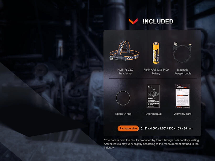 Fenix HM61R V2.0 1600 Lumen Rechargeable 2in1 Right Angled Headlamp - Image 7