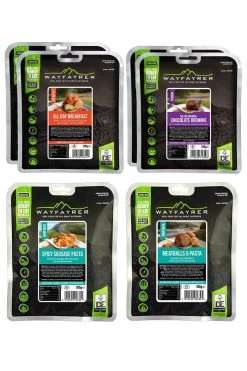 Wayfayrer Silver Expedition Pack - 6 Meals With Carry Bag