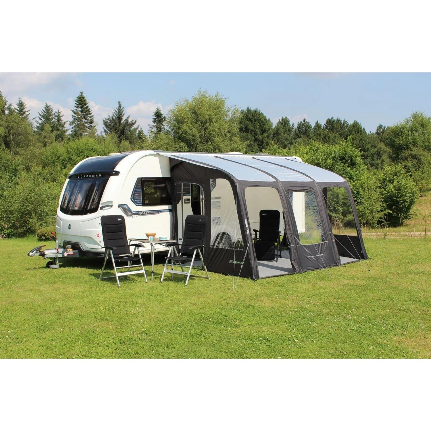 Outdoor Revolution Eden 390 Air Caravan Porch Awning - Image 3